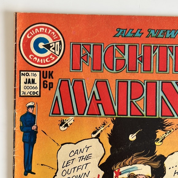 Fightin' Marines #116 (‘74) #139 (‘78) #166 (‘82 Re-Issue) Charlton Lot of 3 UC - Picture 4 of 14